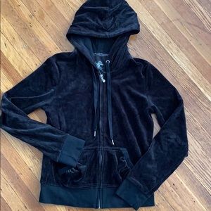 Velour ZIP up Hoodie